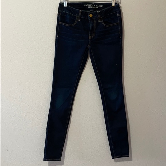 American Eagle Dark Super Stretch Jegging - Picture 1 of 6